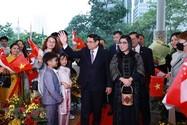 Thủ tướng Phạm Minh Chính cùng phu nhân bắt đầu thăm chính thức Singapore