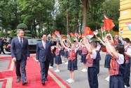 Thủ tướng Phạm Minh Chính chủ trì lễ đón và hội đàm với Thủ tướng Luxembourg