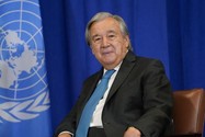 Tổng thư ký Liên Hợp Quốc (LHQ) Antonio Guterres.