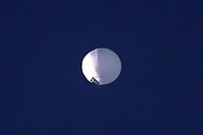 Khinh khí cầu do thám tầm cao nghi của Trung Quốc bay trên bầu trời nước Mỹ vào ngày 1-2.
