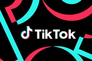 Logo ứng dụng video âm nhạc và mạng xã hội Trung Quốc TikTok.