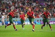 Ronaldo dự bị, Bồ Đào Nha &apos;hủy diệt&apos; Thụy Sĩ vào tứ kết World Cup