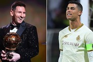 Messi có 15 quả bóng vàng nếu giống Ronaldo
