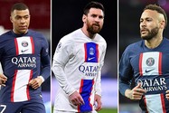 Xác định tương lai của Messi, Neymar và Mbappe tại PSG