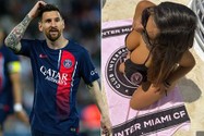 Nữ trọng tài quyến rũ nhất thế giới thể hiện tình yêu với Messi