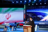 Iranian President Ebrahim Raisi at the launch ceremony of Fattah missiles on June 6 in Tehran (Iran).  Photo: IRNA