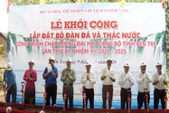 Sẽ có bộ đàn đá và thác nước đá độc đáo nặng khoảng 700 tấn