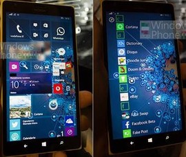 Lộ hình ảnh được cho là của Windows Mobile 10