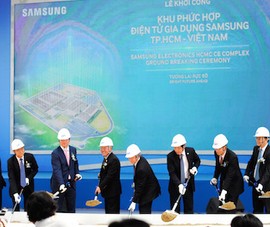 Samsung khởi công dự án phức hợp điện tử gia dụng