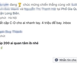 Giá vé trận Việt Nam và Malaysia bị hét 5 triệu đồng trên mạng