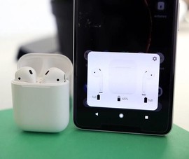 Cách kiểm tra dung lượng pin AirPods trên Android và Windows