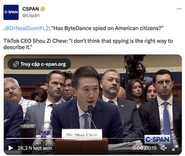 Tin công nghệ 24-3: CEO TikTok nói gì về cáo buộc gián điệp?