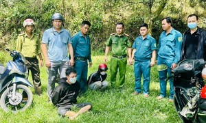 Lâm Đồng: Bắt nhóm gây ra hàng loạt vụ trộm xe máy liên tỉnh