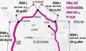 Quốc hội sẽ quyết định đầu tư dự án đường vành đai 3 TPHCM tại kỳ họp 3 (tháng 5-2022)