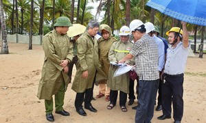Bộ trưởng Lê Minh Hoan: Quảng Nam phải sẵn sàng mọi phương án ứng phó bão Noru