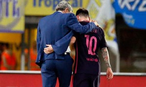 HLV của Barcelona không muốn nhắc đến cái tên Messi