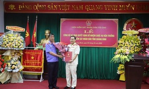 Quảng Bình có tân viện trưởng Viện kiểm sát nhân dân tỉnh