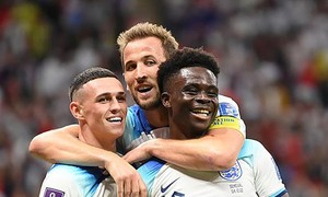 Kane ghi bàn đầu tiên, Anh hẹn Pháp ở tứ kết World Cup 2022