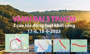 Chi tiết đường vành đai 3 TP.HCM và 3 cao tốc đồng loạt khởi công