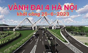 Hôm nay 25-6, khởi công đường vành đai 4 - vùng thủ đô Hà Nội