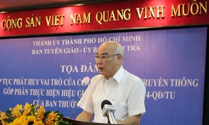 Ho Chi Minh City: Many cases and cadres were handled from the press's reports according to Regulation 1374