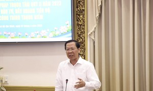 Chủ tịch Phan Văn Mãi: 'Giải ngân' thủ tục để thúc đẩy dự án, xoay dòng vốn