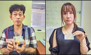 Tạm giữ 2 người vận chuyển hung khí nguy hiểm ra Phú Quốc