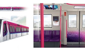 Lộ diện hình ảnh đầu tiên của tàu metro số 2