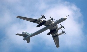 VIDEO: 2 oanh tạc cơ Tu-95MS Nga bay qua Biển Nhật Bản, giữa lúc ông Kishida thăm Ukraine