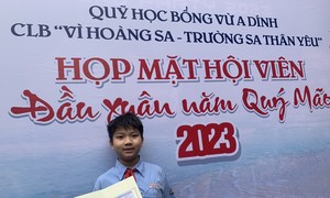 Club 'For the beloved Hoang Sa - Truong Sa' club admits young members