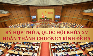 8 luật, 17 nghị quyết quan trọng được thông qua tại kỳ họp thứ 5, Quốc hội khóa XV