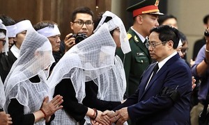 Lãnh đạo Đảng, Nhà nước viếng Phó Thủ tướng Lê Văn Thành