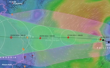 Cách theo dõi tin khẩn về bão Noru trên Zalo 