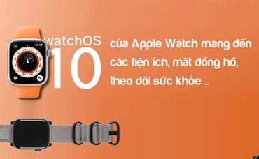 WatchOS 10 của Apple Watch mang đến nhiều thứ mới mẻ