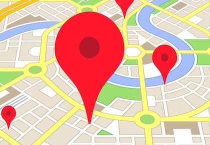 cách xoay bản đồ trên google map