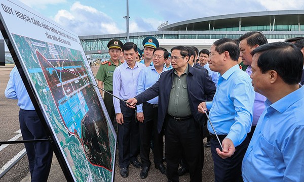 Thủ tướng Phạm Minh Chính: Ấm lòng khi có thêm công trình phục vụ người dân 