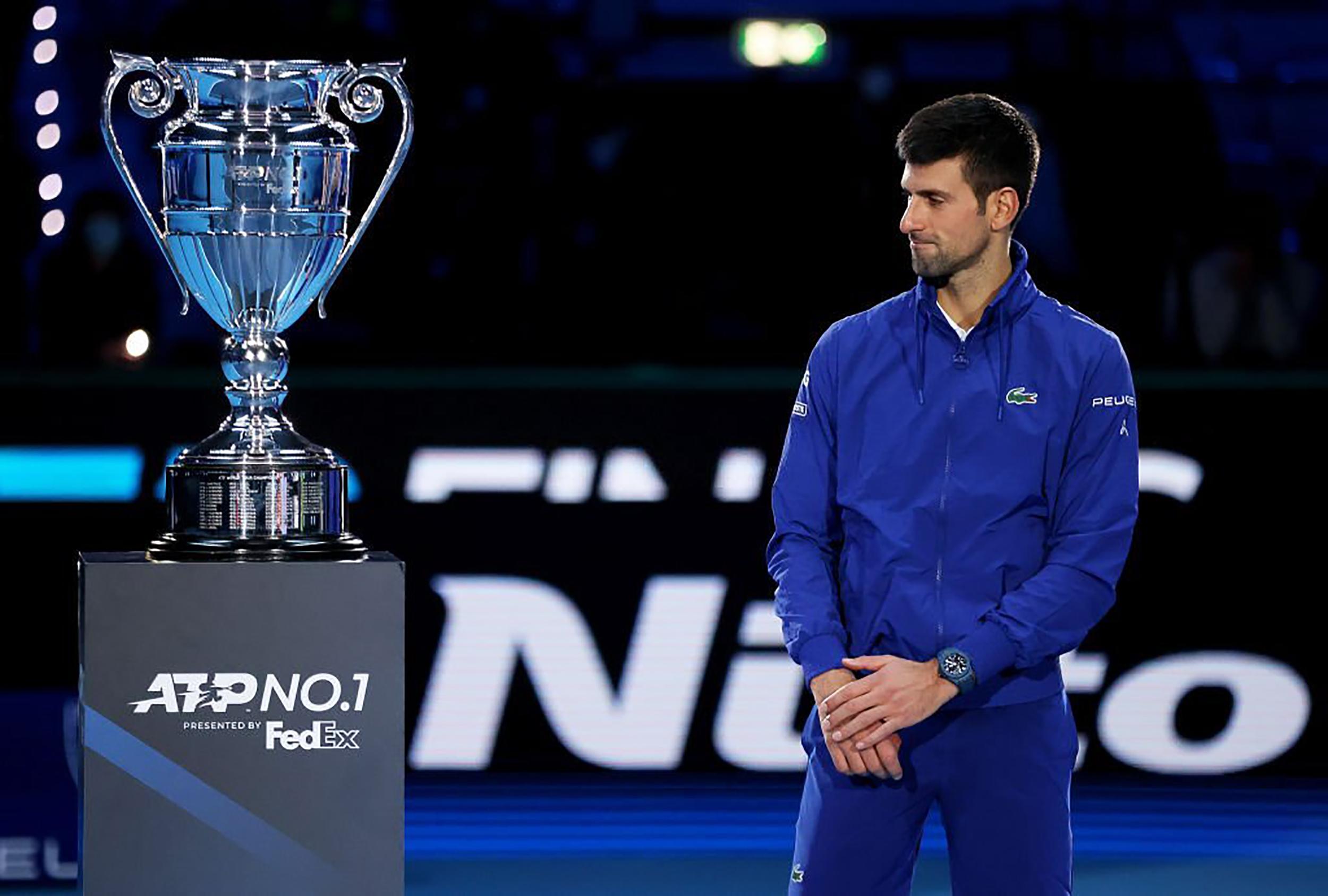 Khả năng tái chiếm ngôi số 1 thế giới của Djokovic bị nghi ngờ