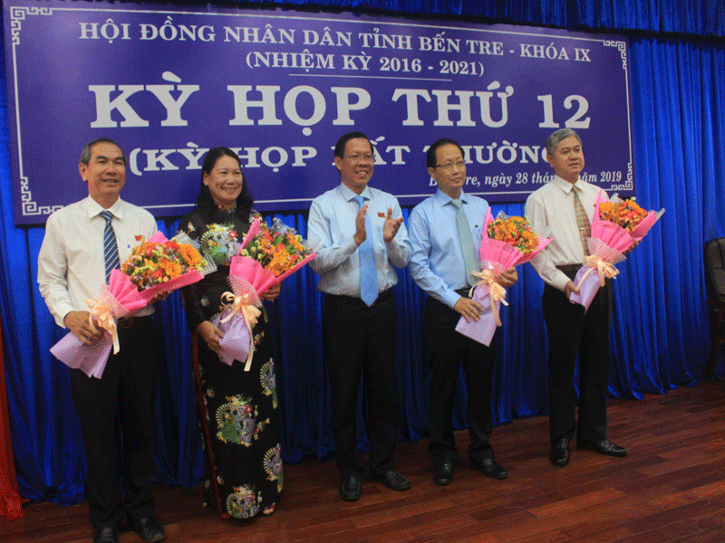 Bến Tre có 2 tân phó chủ tịch UBND tỉnh