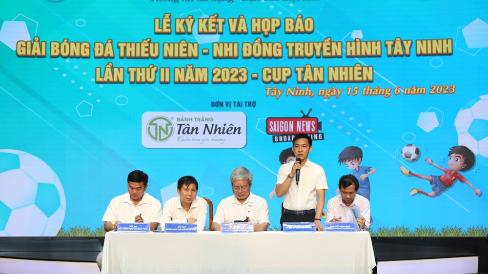 Tây Ninh Tổ Chức Giải Bóng Đá Thiếu Niên Và Nhi Đồng Lần Ii