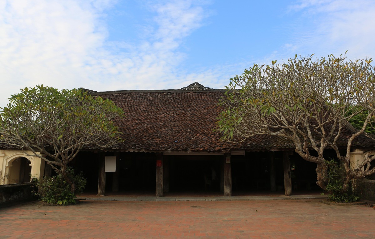 Kiến trúc Chăm Pa ngôi đình làng cổ Thượng Phú 600 năm ở xứ Thanh ảnh 1