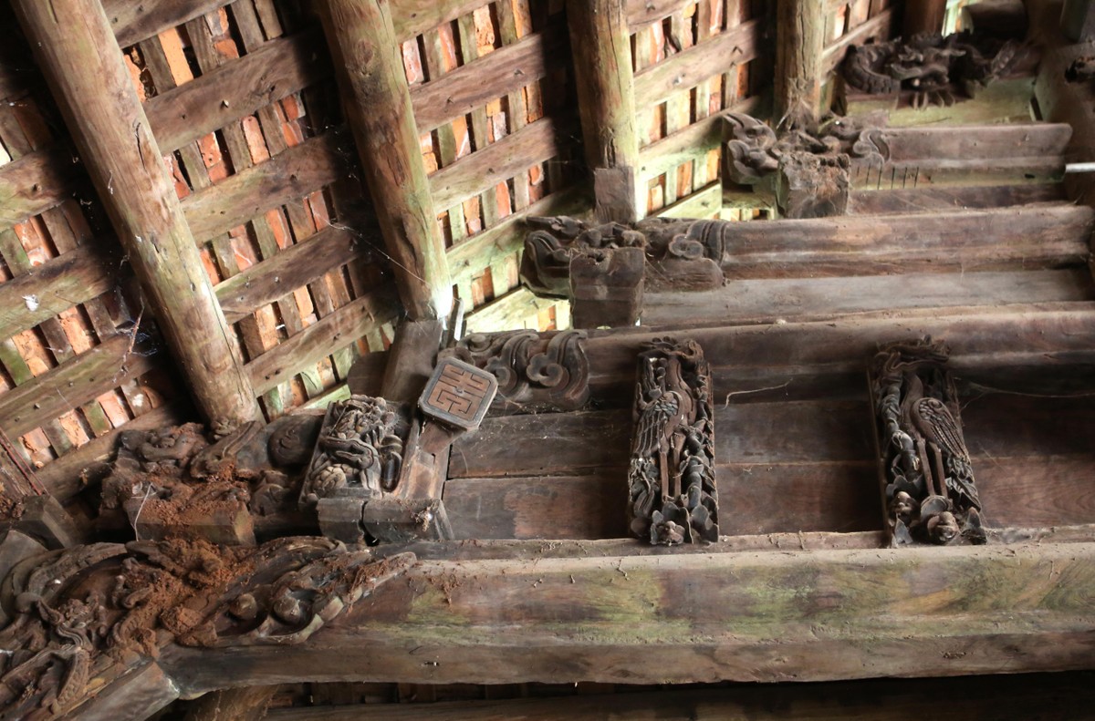 Kiến trúc Chăm Pa ngôi đình làng cổ Thượng Phú 600 năm ở xứ Thanh ảnh 4