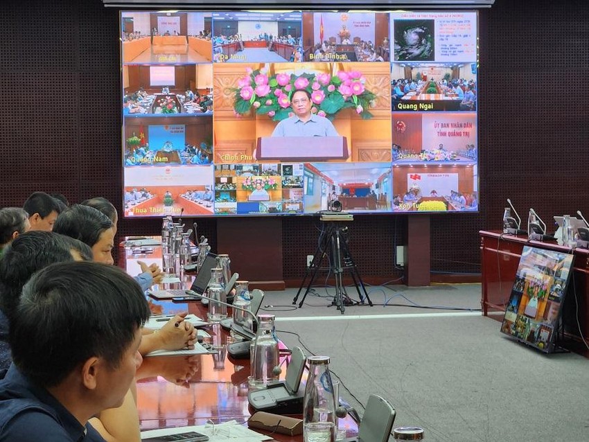 Thủ tướng Phạm Minh Chính chỉ đạo sẵn sàng cho tình huống "cao hơn một cấp". Ảnh: TẤN VIỆT