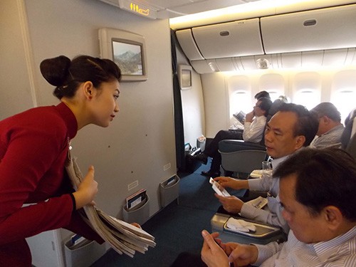 Nhọc nhằn tiếp viên hàng không