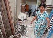 Thanh niên rơi từ tầng 2, bị sắt đâm xuyên người