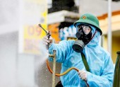 Lưu ý: Không phun, xịt hóa chất diệt virus SARS-CoV-2 vào người