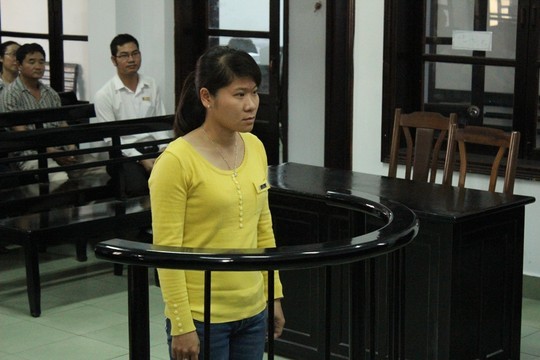 Lê Thị Minh Trang trước vành móng ngựa