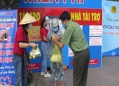 Công an Vĩnh Long lắp đặt ATM gạo hỗ trợ người khó khăn
