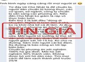 Thông tin Cần Thơ “dừng di chuyển” là bịa đặt