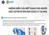 Đây là những việc F0 cần làm sau khi xét nghiệm dương tính COVID-19