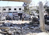 Cảnh tượng Damascus sau khi Israel nã tên lửa